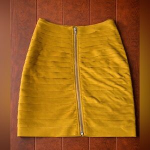 Audrey 3+1 Mustard Pencil Skirt